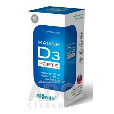 Biomin MAGNE D3 FORTE cps 1x60 ks