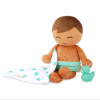 B-Toys Plyšová Bábika Do Vane Chlapec Lulla Baby Light Brown Hair
