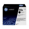 Originálny toner HP 55X, HP CE255X (Čierny)