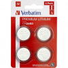 Batéria líthiová, CR2450, 3V, Verbatim, blister, 1ks 49535