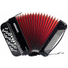 HOHNER Nova III 96 black, B-stepped