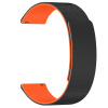 Techsuit – Watchband 20 mm (W074) remienok pre Samsung Galaxy Watch 4/5/Active 2, Huawei Watch GT 3 (42 mm)/GT 3 Pro (43 mm) – čierno-oranžový KF2347488
