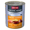 Animonda GranCarno Sensitiv Adult - Morčacie so zemiakmi Množstvo v kg: 800g