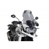 PUIG Plexi štít PUIG TOURING WITH VISOR 9614H dymové