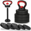 Springos Nastaviteľný Kettlebell 10 kg FA1673