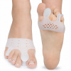 Klinové oddeľovače prstov na halluxy, gélový návlek