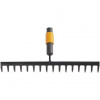 FISKARS Záhradné náradie - Hrable na lístie, QuikFit, bez násady 1000654