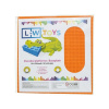 L-W Toys Velká podložka na stavění 50x50 bodů oranžová