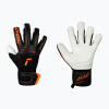 Brankárske rukavice Reusch Attrakt Advance Finger Support black/shocking orange