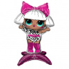 Amscan Balónik fóliový samostatne stojaci LoL Surprise Diva 40x58 cm