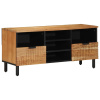 zahrada-XL Televízny stolík 100x33,5x46 cm z masívneho akáciového dreva 4017774