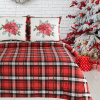 EUROFIRANY VIANOČNÉ RENFORCÉ OBLIEČKY BLISS 140X200 CM, 1KS 70X80 CM VZOROVANÉ