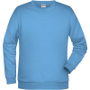 James & Nicholson Mikina JN 794, pánská COT02079441002-sky blue M Modrá nebesky