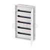 Eaton Zapustená rozvodnica BF-U-3S-5/120-D125, 5x24 modulov, IP30, tr.ochr.I, biela