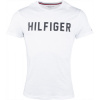 Tommy Hilfiger CN SS TEE HILFIGER biela,čierna Pánske tričko M