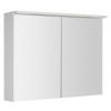 Aqualine KAWA STRIP Galérka s LED osvetlením 90x70x22cm, biela, WGL90S