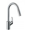 Hansgrohe Focus M41 Drezová batérie Focus s výsuvnou spŕškou, EcoSmart, chróm 31833000-HG