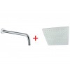 AQUARISTO STYLE Sprchová hlavica SUPERSLIM, 250x250mm + sprchové rameno ROUND