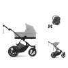 CYBEX Avi Spin + Cot S Travel Set Aton B2 i-Size fog grey 2025