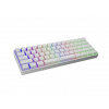 Genesis herná klávesnica THOR 660 RGB/Bezdrôtová Bluetooth/US layout/Biela NKG-1845
