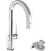 Hansgrohe Aqittura M91 - FilterSystem 210, vyťahovací výtok, 1jet, sBox, chróm 76826000