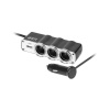 ROZDEĽOVAČ ZÁSUVKY ZAPAĽOVAČA X3 S KÁBLOM A USB