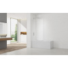 Swiss aqua technologies Vanová zástěna SAT Walk-In Xmotion 150x117,5 cm bílá SATWIXMVZ150B