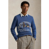 Sveter s prímesou vlny Polo Ralph Lauren 710P03175 modrá M