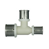 HERZ PipeFix T-kus lisovací PPSU redukovaný 26 x 3 - 20 x 2 - 16 x 2