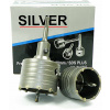 SILVER TOOLS Frézy na murivo 65+80 mm + 2 adaptéry 110 mm + 2 vrtáky
