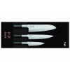 Kai KAI sada kuchynských nožov Wasabi Black Set 67S-310 67S-310
