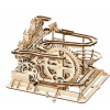 Robotime 3D drevené mechanické puzzle Kuličková dráha Marble Parkour 254 ks