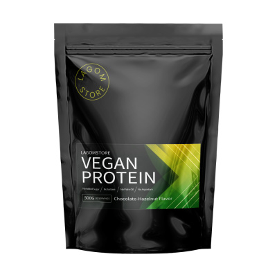 Lagomstore Vegan Protein 500g Čokoláda - Oriešok