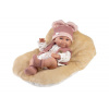 Llorens 73816 NEW BORN DIEVČATKO - realistická bábika bábätko s celovinylovým telom - 40 cm