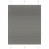 Plisovaná roleta antracitová 110x100cm Šírka látky