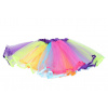 Wiky Set karneval - sukně 30 cm 3 vrsty barevná