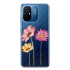 Silikonové pouzdro iSaprio - Xiaomi Redmi 12C - Three Flowers (Odolný silikonový kryt, obal, pouzdro iSaprio - Xiaomi Redmi 12C - Three Flowers - skvělá ochrana a pružnost, stylový UV potisk, lehkost,