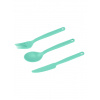 Turistický príbor Sea to Summit Camp Cutlery Set - cabbage