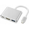 ADAPTÉR TYP-C ROZDEĽOVAČ HDMI + TYP-C + USB DEX