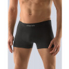 GINA pánské boxerky kratší nohavička, bezešvé, jednobarevné MicroBavlna 53000P - černá L/XL, vel. L/XL, černá