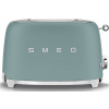 Smeg TSF01EGMEU Hriankovač na 2 toasty 50's Style smaragd mat