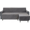 PEJSEK 200 cm PAŘÍŽSKÝ POTAH NA LEVOU ROHOVOU SEDAČKU, ŠEDÝ