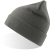 Atlantis Headwear Čepice Pier-S, pletená COT33025267099-dark grey Šedá tmavá UNI