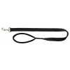 TRIXIE Vodítko PREMIUM s vyplněnou rukojetí 1,20m/15mm (XS-S), - černá