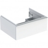 Geberit iCon Skrinka pod umývadlo 74 x 24,7 cm, biela lesklá, rukoväť lesklý chróm 502.311.01.2