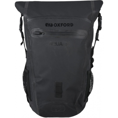 Vodotesný batoh Aqua B-25, OXFORD (čierny, objem 25 l)