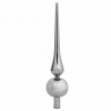vidaXL Osvetlený umelý vianočný stromček s guľami, biely 210 cm - Biela - 184287-118276