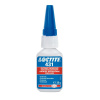 Sekundové lepidlo, vhodné na kyslé povrchy, 20 g - Loctite 431