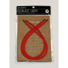 Giro šnúrky GIRO TECHLACE KRAJKY jasne červené 270mm
