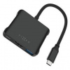 USB Hub FIXED Quadri 5-port USB-C, 140W PD 3.1 (FIXHU-QR-BK) čierny